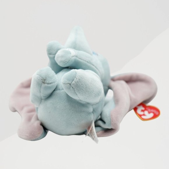 TY Sparkle Beanie Baby Disney Dumbo The Elephant Plush 7" - Picture 5 of 5